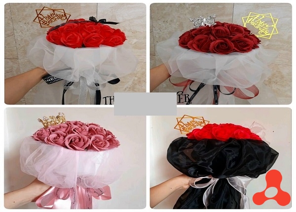 BÓ HOA HỒNG 20 BÔNG QUÀ TẶNG