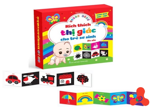 BỘ THẺ GẤP FLASH CARD KÍCH THÍCH THỊ GIÁC CHO BÉ