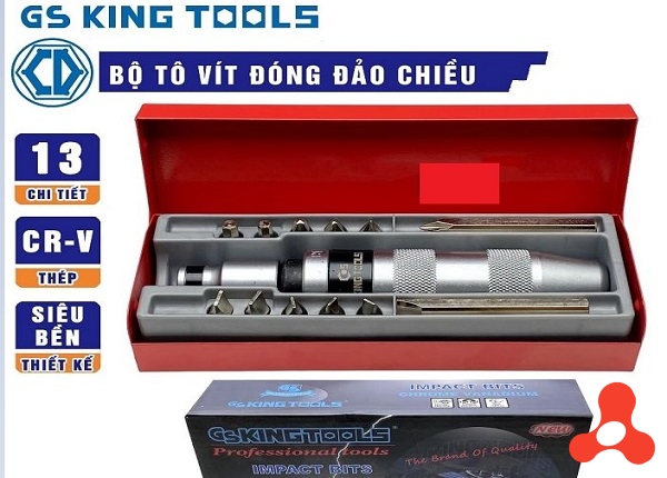 BỘ TUA VÍT ĐẢO CHIỀU 13 MÓN KING TOOLS CAO CẤP