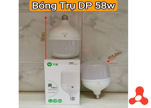 BÓNG ĐÈN LED 58W SIÊU SÁNG DP