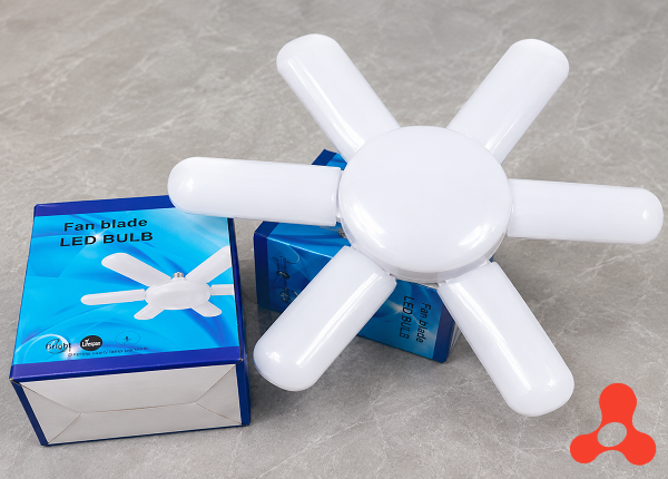 BÓNG ĐÈN LED CÁNH QUẠT 6 CÁNH SIÊU SÁNG