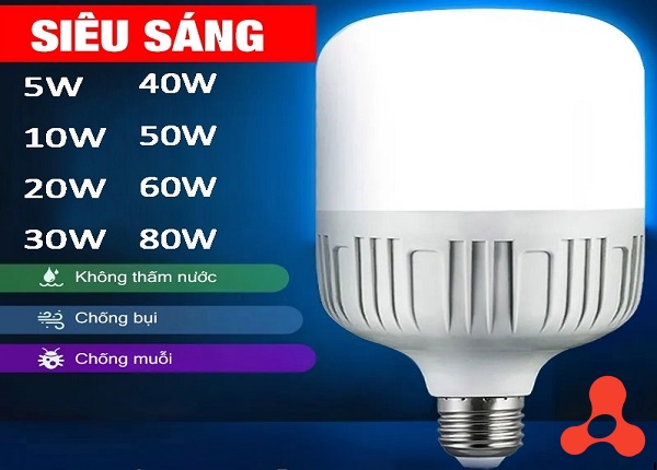 BÓNG ĐÈN LED SIÊU SÁNG 10W