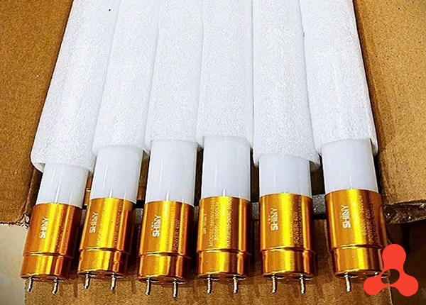 BÓNG ĐÈN LED TUÝP DÀI 1m2 32w ĐẦU VÀNG (T30)