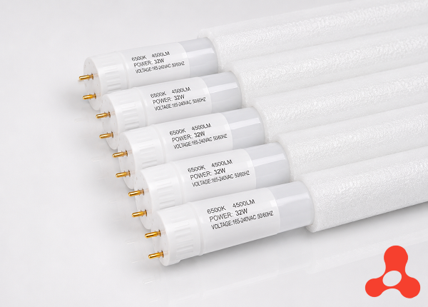 BÓNG ĐÈN LED TUÝP DÀI 1m2 32w ĐUÔI NHỰA (T30)