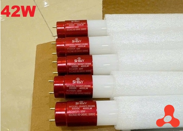 BÓNG ĐÈN LED TUÝP DÀI 1m2 42w ĐẦU ĐỎ (T30)
