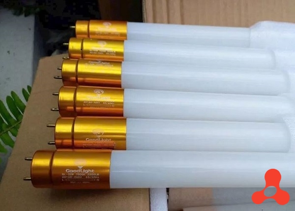 BÓNG ĐÈN LED TUÝP DÀI 1m2 55w ĐẦU VÀNG (T30)