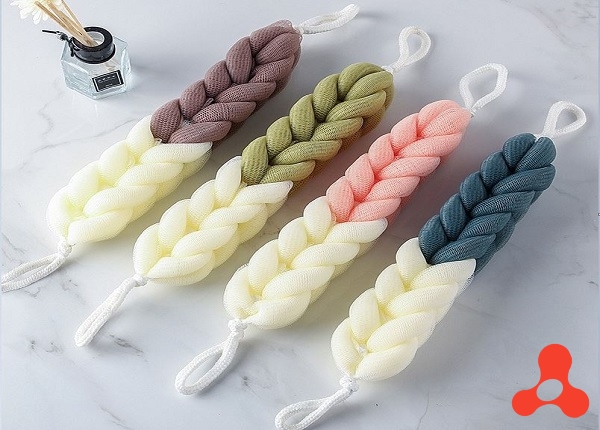 BÔNG TẮM LƯỚI DÀI TẠO BỌT