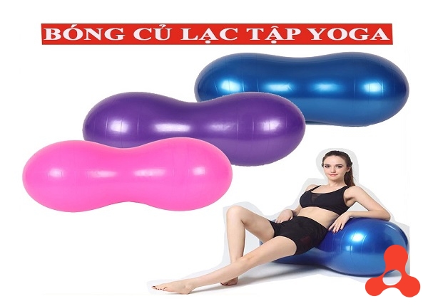 BÓNG TẬP YOGA HÌNH CỦ LẠC CHỐNG TRƠN TRƯỢT