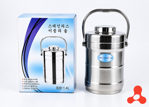 CÀ MEN GIỮ NHIỆT INOX 1.4L CÓ QUAI XÁCH (T60)