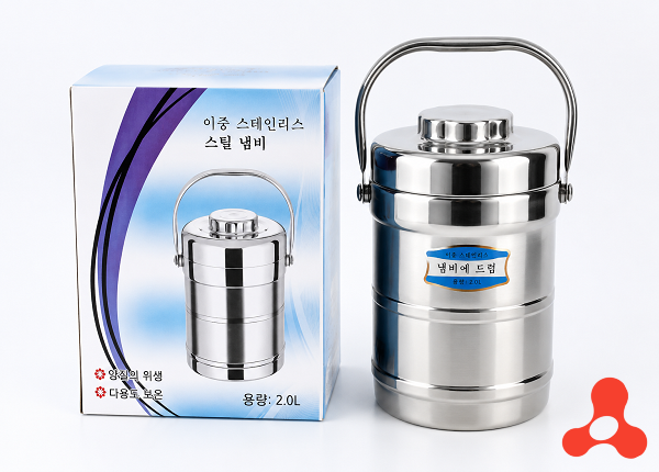 CÀ MEN GIỮ NHIỆT INOX 2 Lít CÓ QUAI XÁCH (T60)