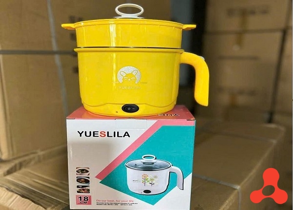 CA NẤU MÌ 18CM YUESLILA KIÊM LỒNG HẤP NHỰA