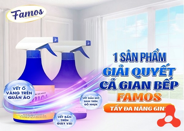 CẶP 2 CHAI NƯỚC TẨY ĐA NĂNG FAMOS (T15)
