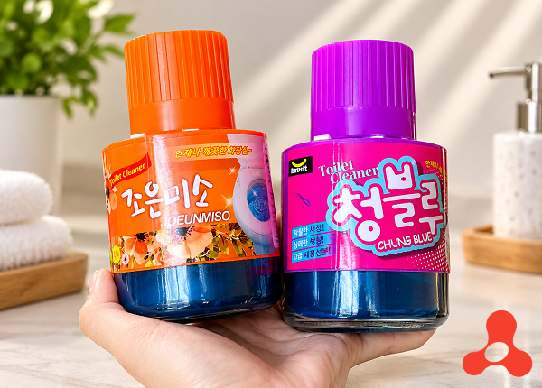 CHAI THẢ BỒN CẦU KHỬ MÙI HÀN QUỐC (T24)