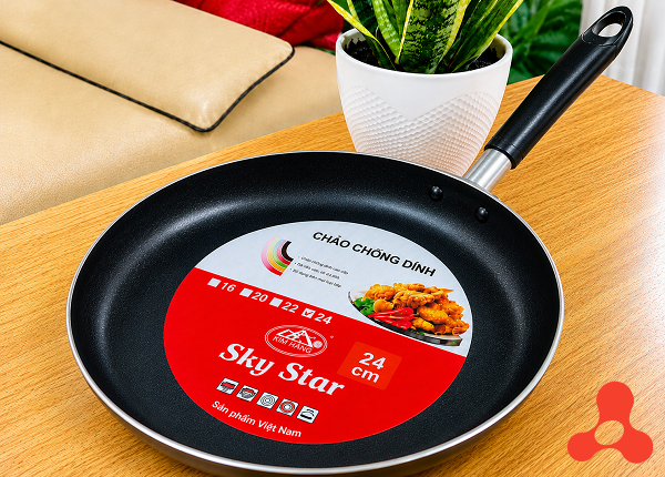 CHẢO CHỐNG DÍNH SKY STAR 24cm
