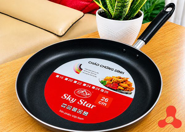 CHẢO CHỐNG DÍNH SKY STAR 26cm