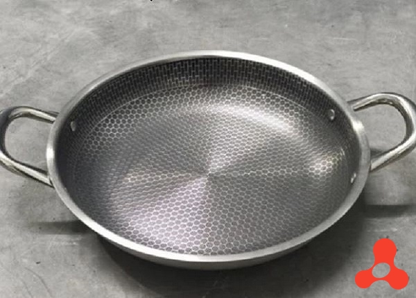 CHẢO CHỐNG DÍNH TỔ ONG 2 QUAI 32CM