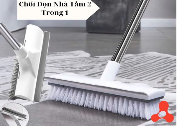 CHỔI CHÀ SÀN VÀ GẠT NƯỚC 2 TRONG 1
