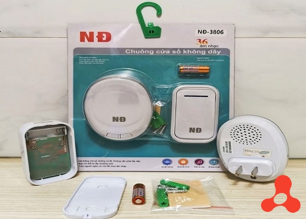 CHUÔNG CỬA THÔNG MINH MÃ NĐ 3806