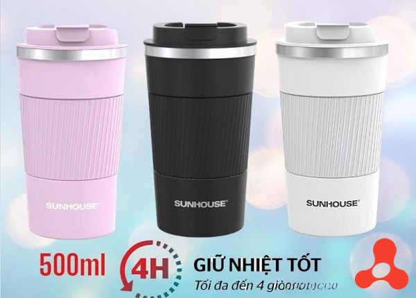 CỐC,LY GIỮ NHIỆT SUNHOUSE KS-TU 500ML