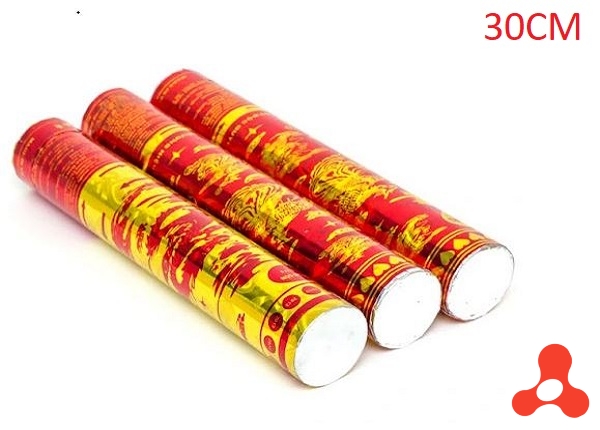 COMBO 6 CÂY PHÁO GIẤY HOA ĐĂNG SIZE 30CM