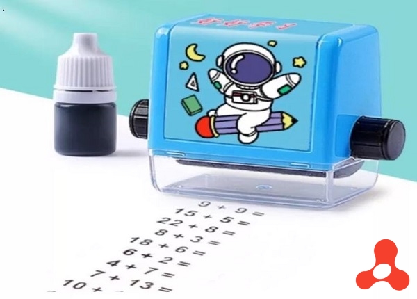CON LĂN IN PHÉP TÍNH CỘNG CHO BÉ
