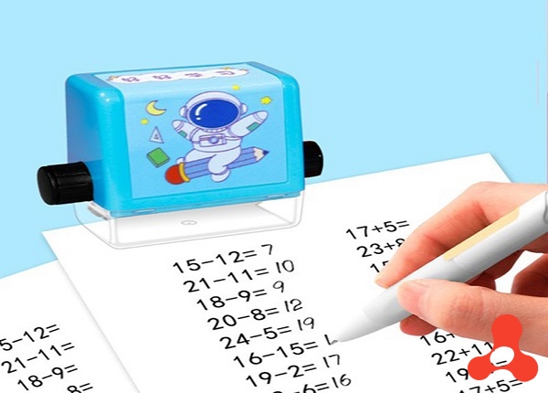 CON LĂN IN PHÉP TÍNH TRỪ CHO BÉ
