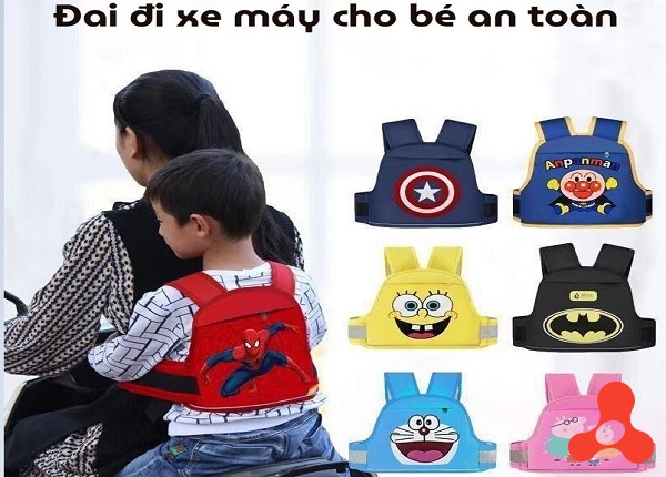 ĐAI AN TOÀN ĐI XE MÁY CHO BÉ