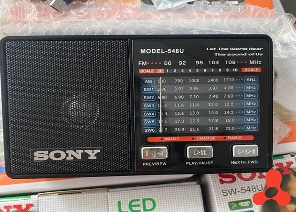 ĐÀI FM RADIO SONY SW-548U