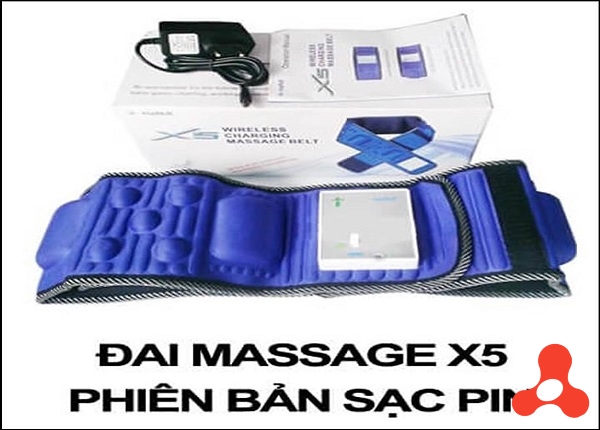 ĐAI MASSAGE TOÀN THÂN X5 DÙNG PIN