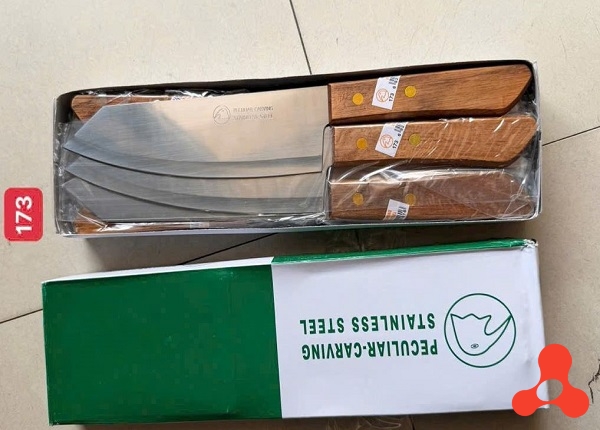 DAO THÁI LAN CÁN GỖ NHÀ BẾP MÃ 173 (H24)