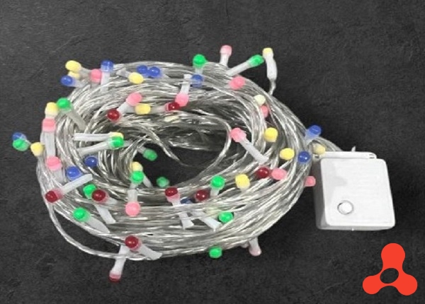 DÂY ĐÈN LED ĐỦ MÀU V5 DÀI 10M 70 BÓNG