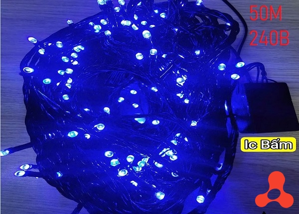 DÂY ĐÈN LED MÀU XANH DƯƠNG 50M 240 BÓNG