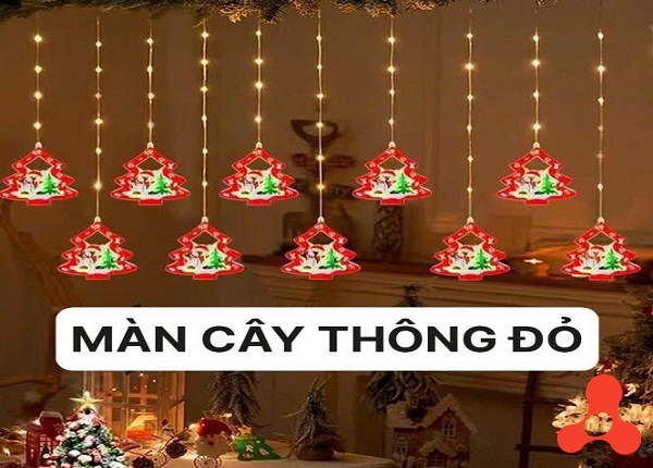 DÂY ĐÈN LED RÈM TRANG TRÍ NOEL