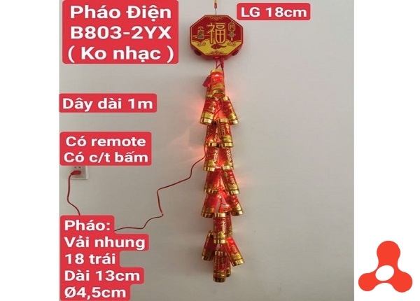 DÂY PHÁO ĐIỆN TỬ DÀI 1M 2 LOA B803- 2YX