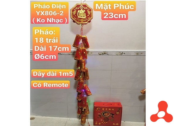 DÂY PHÁO ĐIỆN TỬ DÀI 1M5 2 LOA YX806