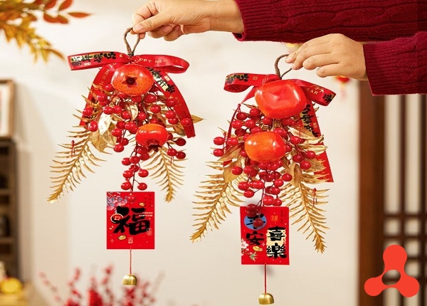 DÂY TREO LỜI CHÚC TỐT ĐẸP TRANG TRÍ TẾT