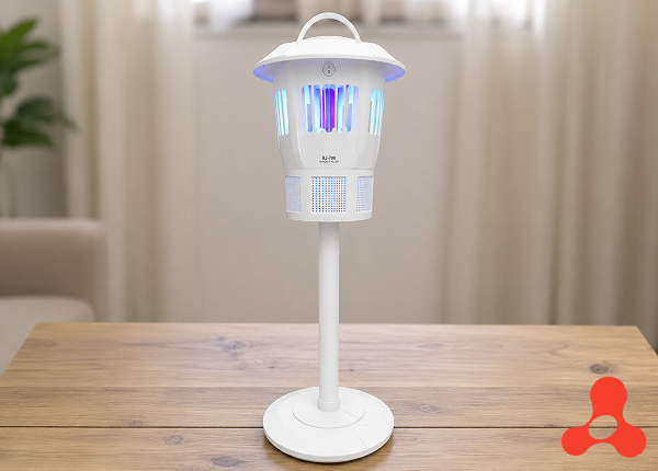 ĐÈN BẮT MUỖI CAO CẤP CÓ CHÂN ĐẾ 12W 220V DP-1202