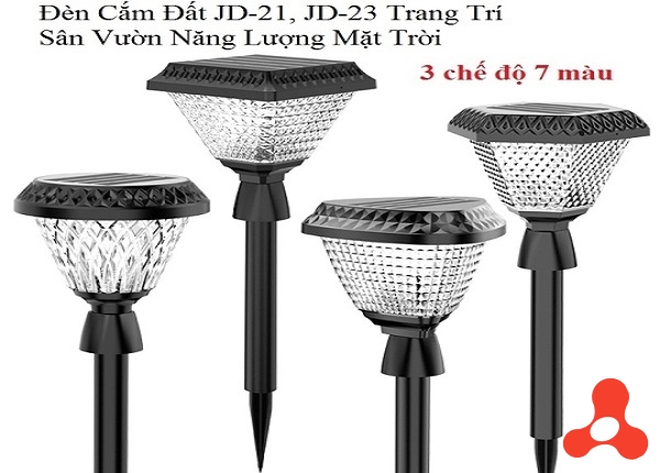 ĐÈN CẮM ĐẤT NĂNG LƯỢNG MẶT TRỜI JD-21, JD- 23