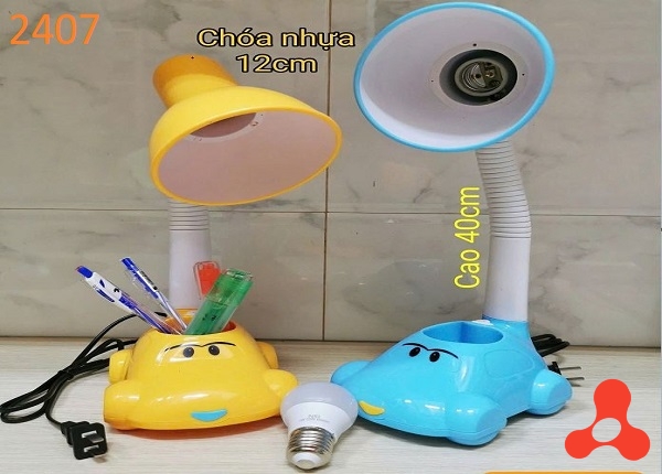 ĐÈN HỌC ĐỂ BÀN TRÒN 2407 TẶNG KÈM BÓNG