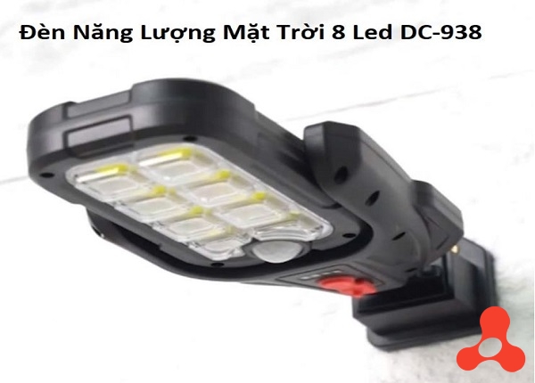ĐÈN NĂNG LƯỢNG MẶT TRỜI 8 LED DC 938