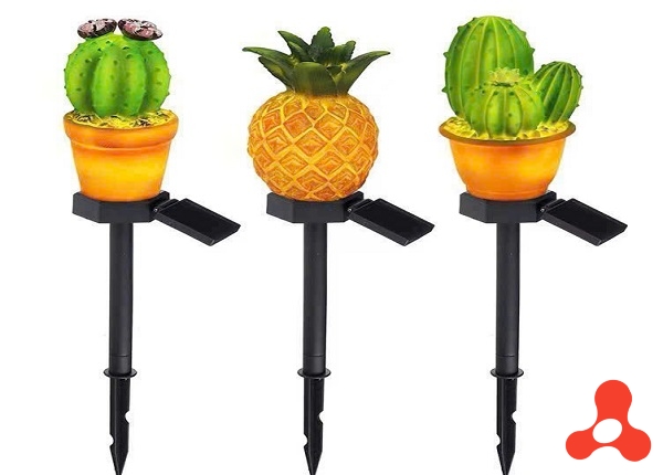 ĐÈN NĂNG LƯỢNG MẶT TRỜI CHỐNG NƯỚC HOẠ TIẾT DỨA, XƯƠNG RỒNG