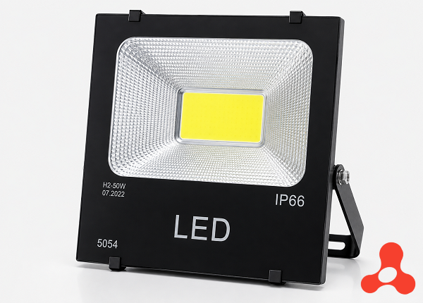 ĐÈN PHA LED 50w 5054 IP66 (230x58x285)