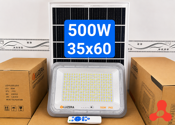 ĐÈN PHA NĂNG LƯỢNG MẶT TRỜI LUZERA 500W – LZ-SOLRA-SL500W (T10)