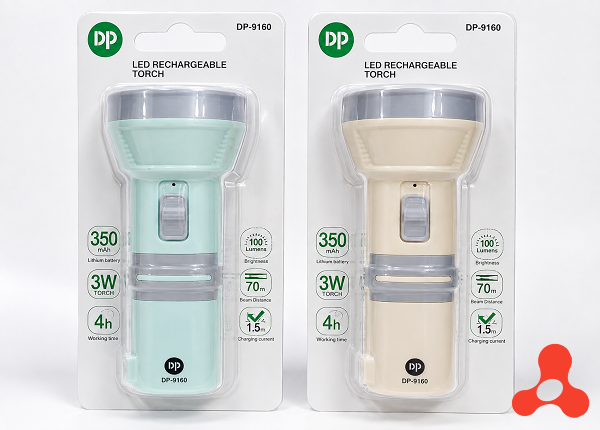 ĐÈN PIN CẦM TAY MINI DP 9160 (T150)