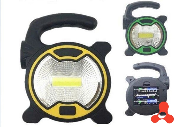 ĐÈN PIN COD CẦM TAY CÁN CONG 2in1 T-915