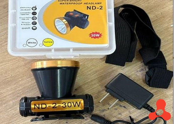 ĐÈN PIN ĐỘI ĐẦU SIÊU SÁNG 30W ND- 2