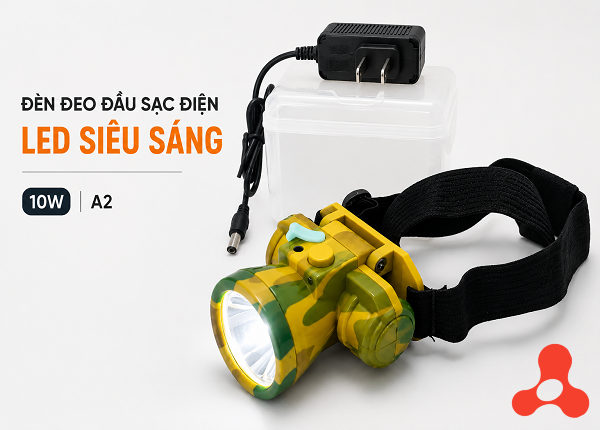 ĐÈN PIN ĐỘI ĐẦU SIÊU SÁNG RẰN RI