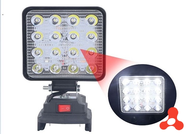 ĐÈN PIN LED 16 BÓNG DÙNG CHÂN PIN MATIKA