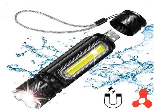 ĐÈN PIN LED ĐA NĂNG 5000LM USB