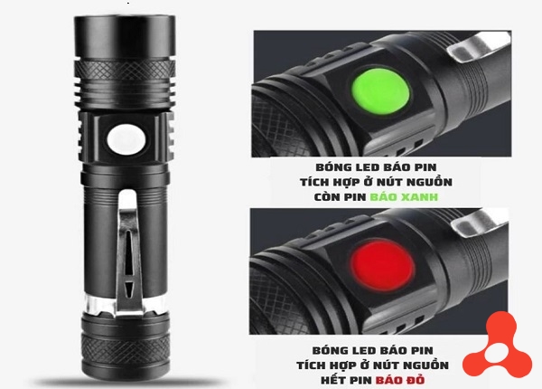 ĐÈN PIN MINI SIÊU SÁNG XML T8